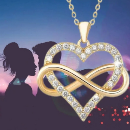 Simple Love Heart Collarbone Necklace