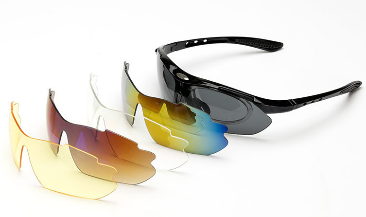 Usha 5-Lens Cyclist Sunglass Kit