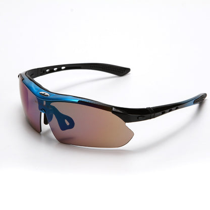 Cycling Sunglasses with Polarized Lenses (5 Color Set)