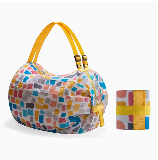Eco-Chic Waterproof Shopping Tote