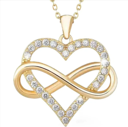 Simple Love Heart Collarbone Necklace